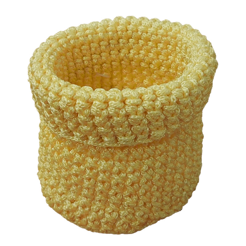 KM-1405-102 سبد بافتنی رنگی